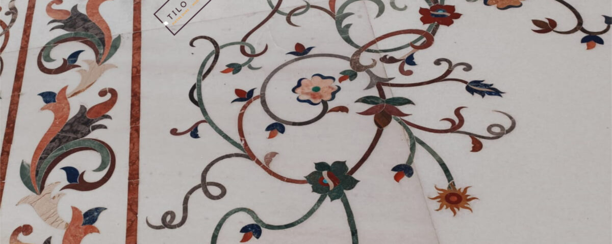 Marble Inlay Flooring