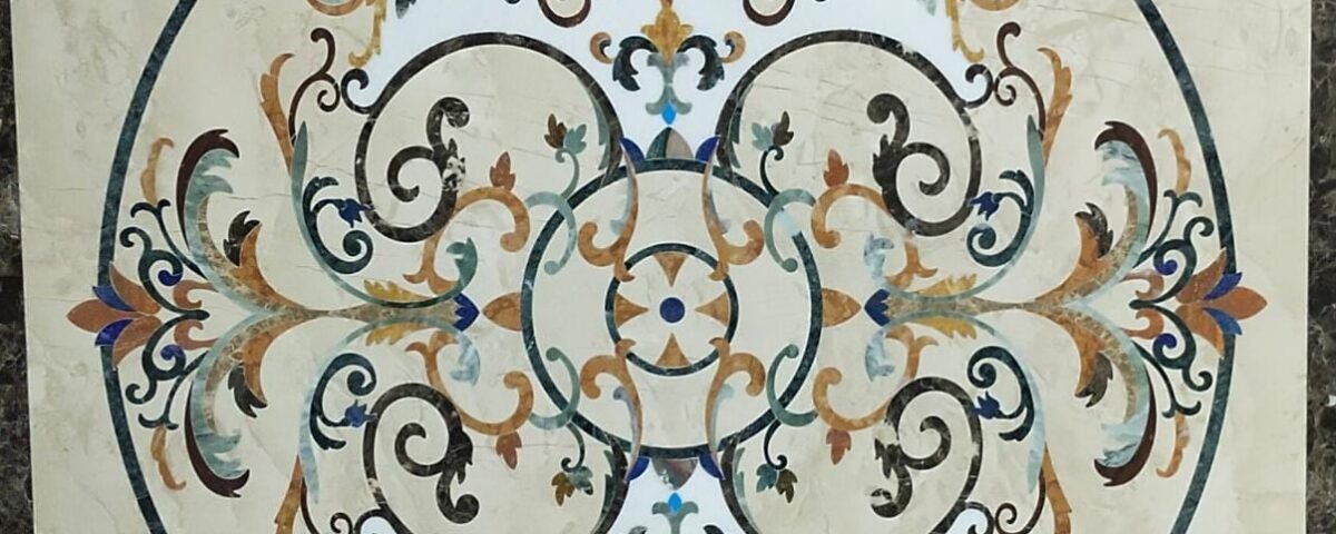 marble inlay flooring