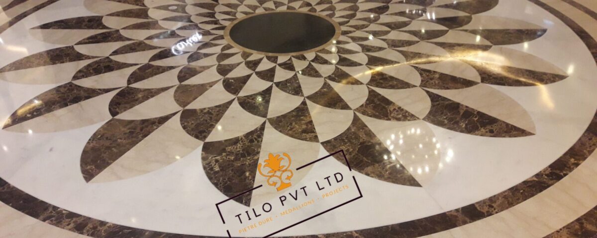 Marble Inlay Flooring