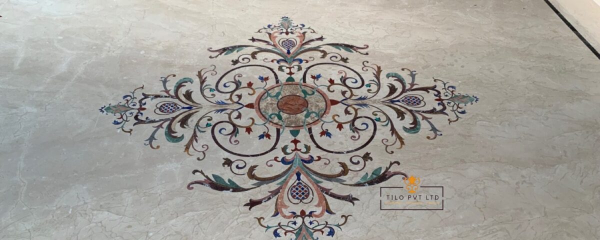 Marble Inlay Flooring
