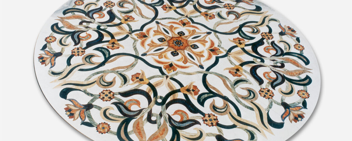 marble inlay flooring