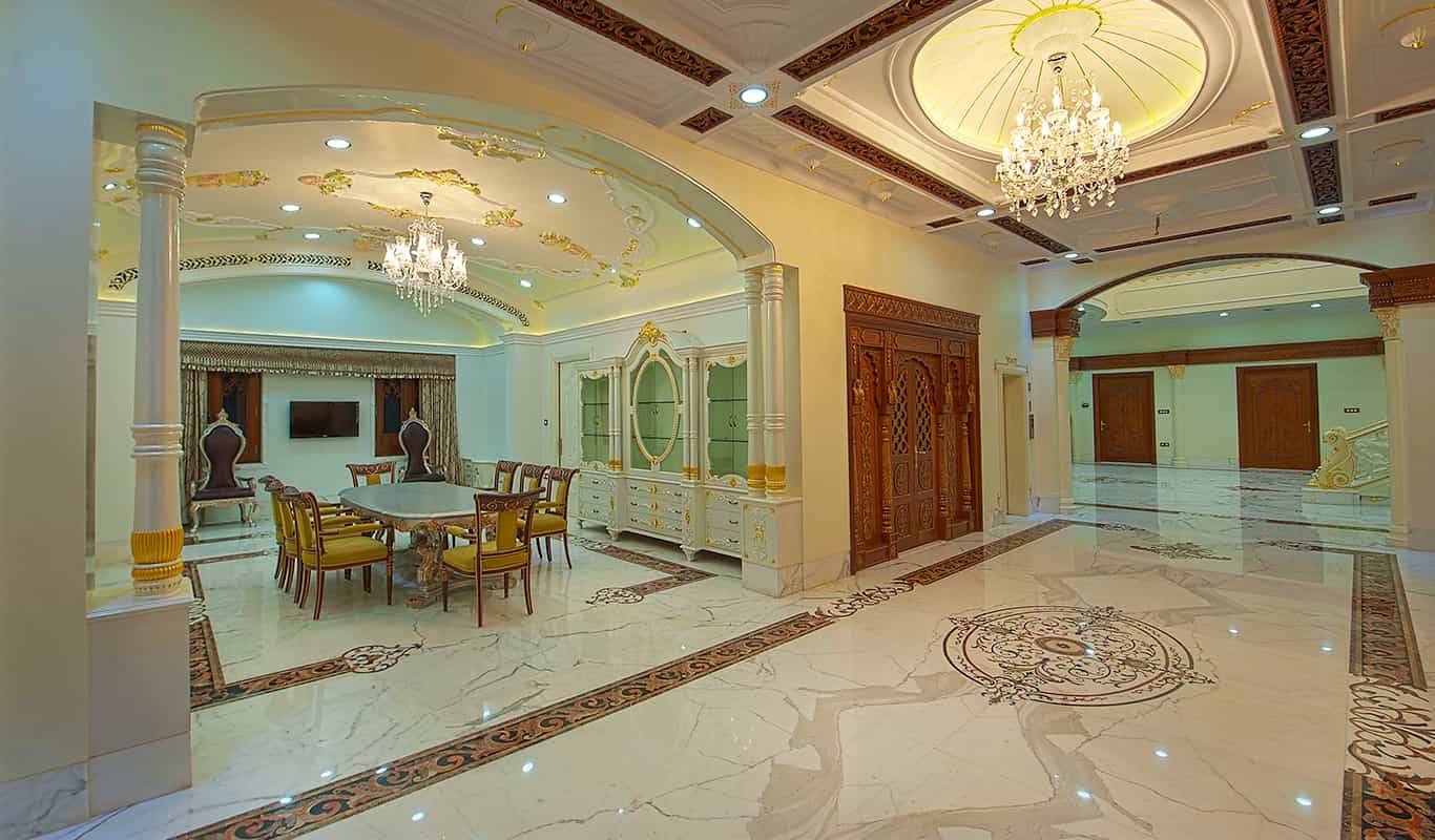Marble Inlay Flooring